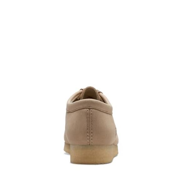 NWT Clarks Wallabee Sand Vegan 11.5 D MEN Beige - Picture 2 of 7